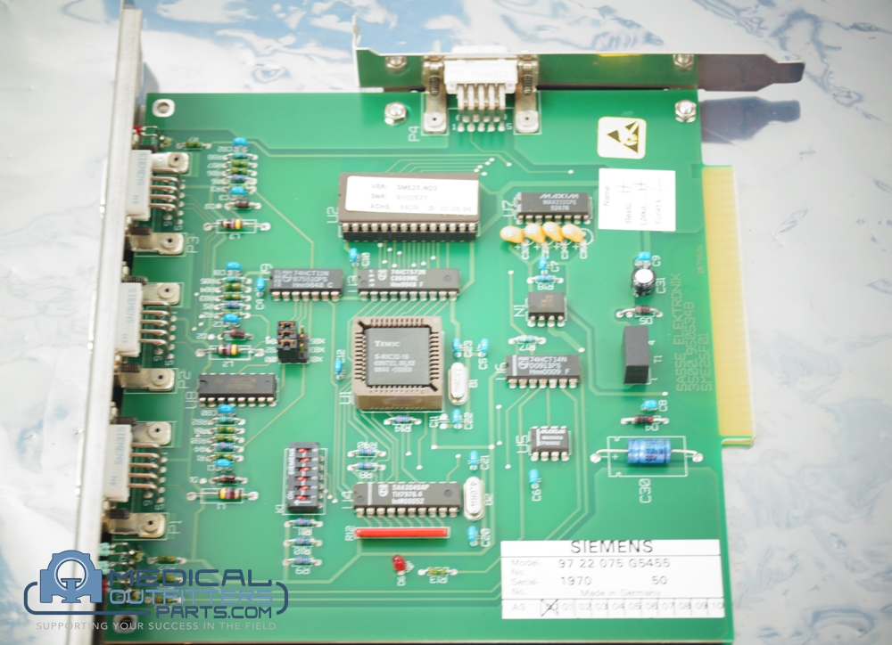 Siemens Polydoros SX 65/80 IR Decoder PC Board, PN 9722075