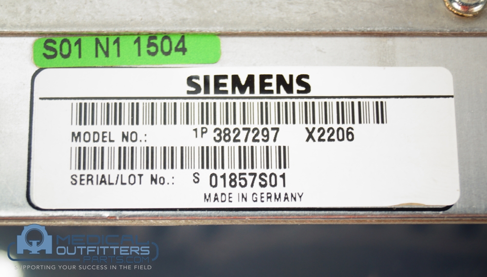 Siemens Polydoros SX 65/80 KK Interface SX Radiograhp Unit, PN 3827297