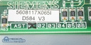 Siemens Fluoro Sireskop CX CX33 SPDI Board D584, PN 5608117