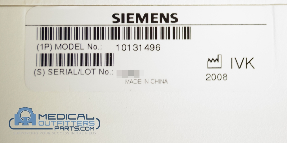 Siemens MRI Essenza Breast Matrix Coil, PN 10131496