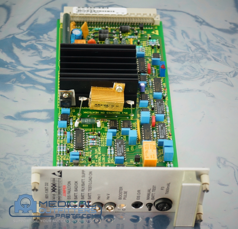 Siemens MRI Symphony/Harmony EIS Control Board, D2 PCB Assy, K2201 Piggy, PN 4763723, 3861254, 601-136T