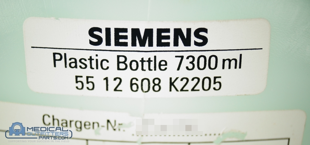 Siemens MRI Symphony Large Plastic Bottle. CPL, 7300Ml, PN 5512608