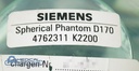 Siemens MRI Symphony Spherical Phantom Small, PN 4762311