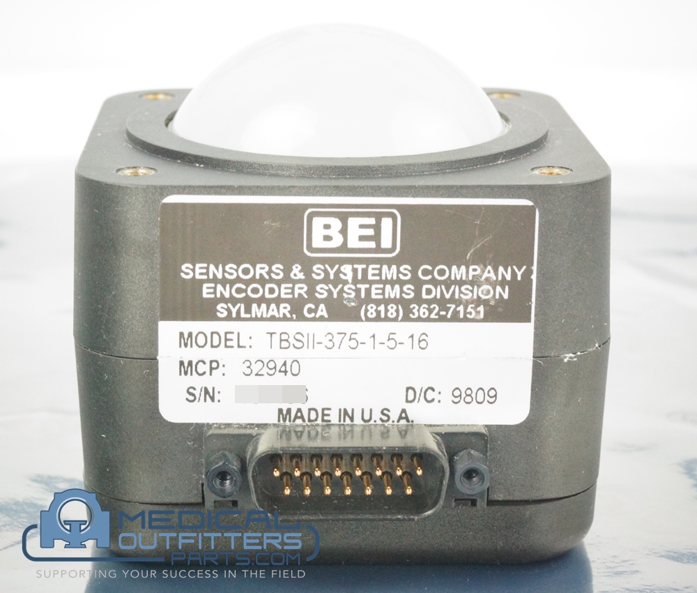 Siemens Acuson Sequoia S512 Trackball, PN 10039370, 10034769