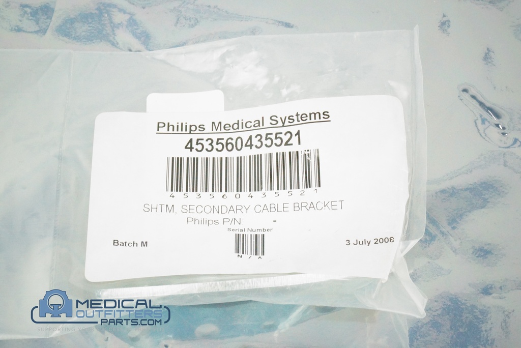 Philips SHTM, Secondary Cable Bracket, PN 453560435521