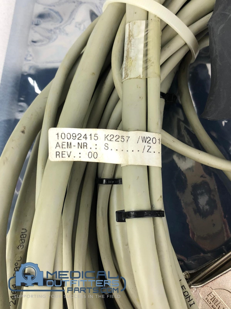 Siemens MRI Espree RF Wall D15-1 X2, Pressure Switch, ERDU Button 1-2, Supervisory X3, X6 Cable W2010 Assy, PN 10092415