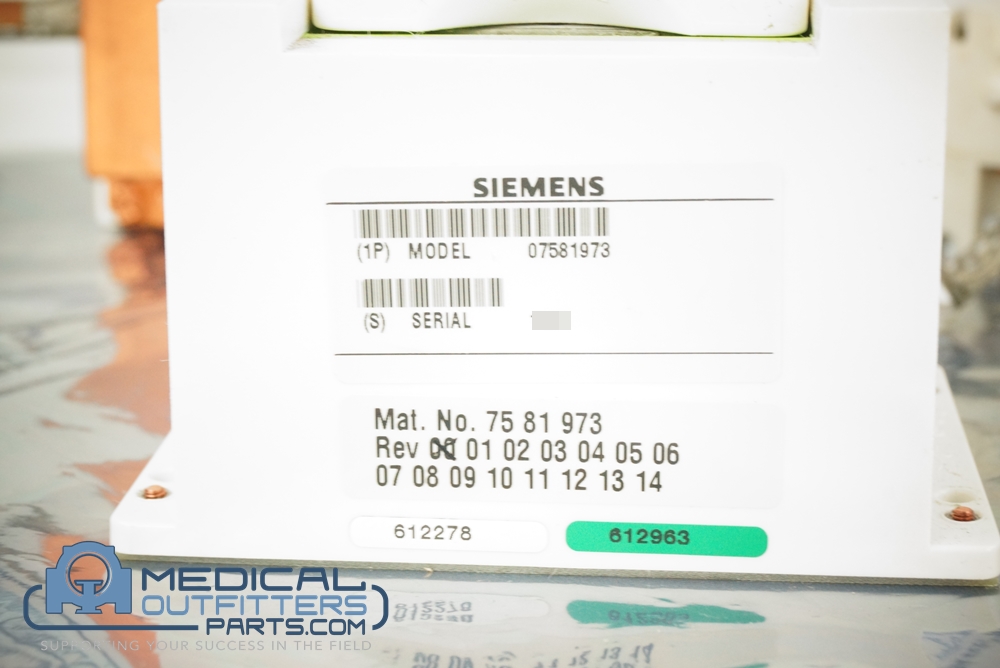 Siemens MRI Espree Socket Group 1.5T-4W, PN 7581973