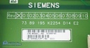 Siemens MRI Espree RFIS Motherboard D14, PN 7389175
