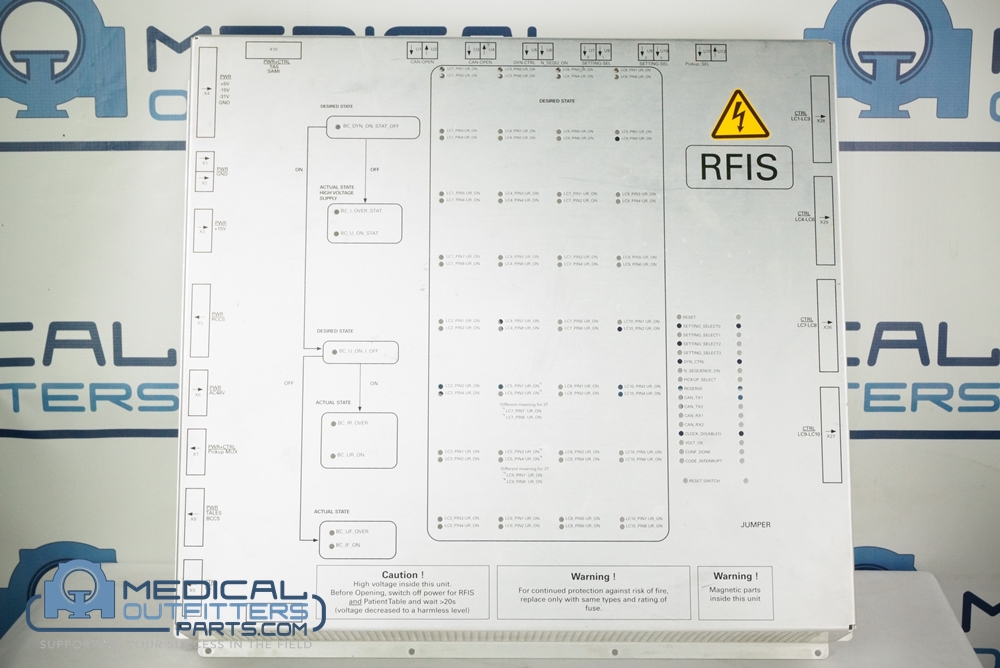 Siemens MRI Espree RFIS Motherboard D14, PN 7389175