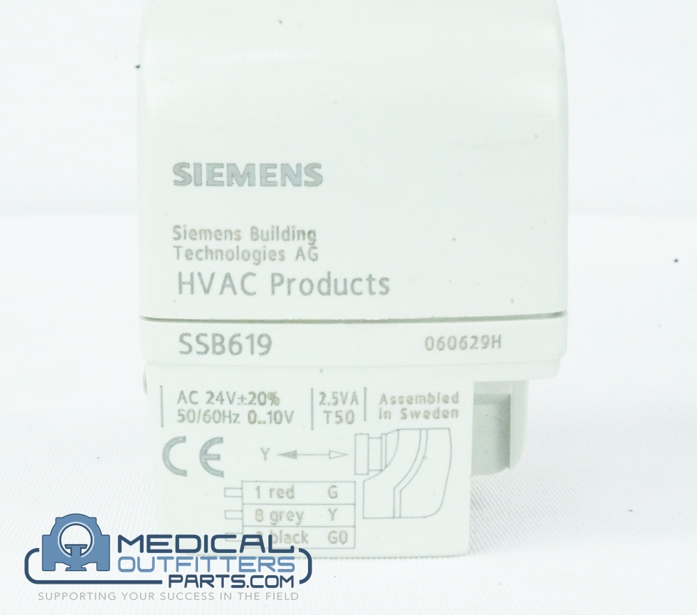 Siemens MRI Espree Actuator for 3-way valve, PN 7549020