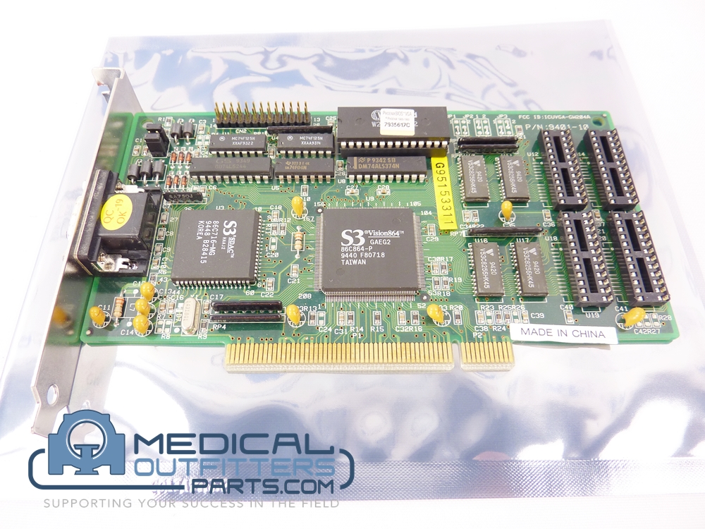 VGA Card (Maximum Resolution 1280 X 1024 Non-Interlaced), PN ICUVGA-GW204A