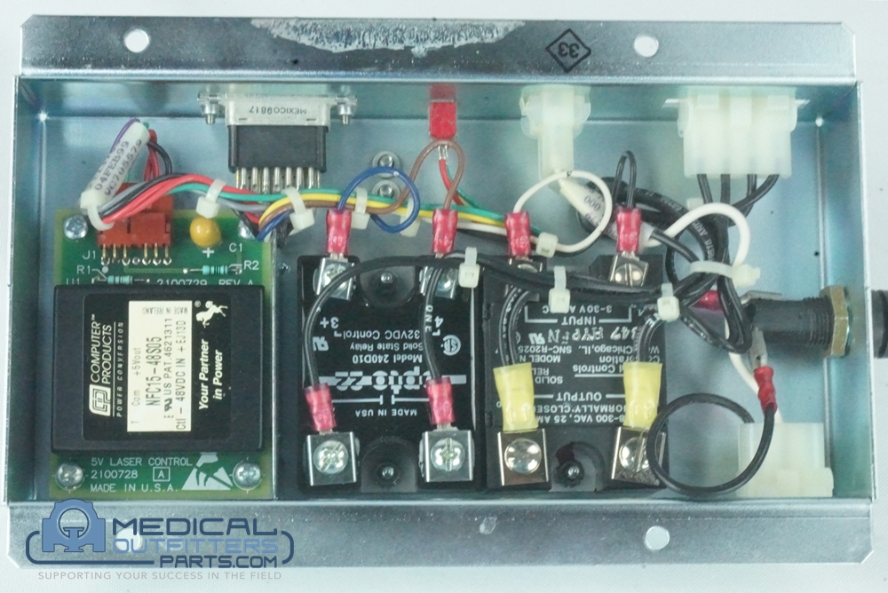 GE CT LightSpeed OBC Control Box, PN 2288307