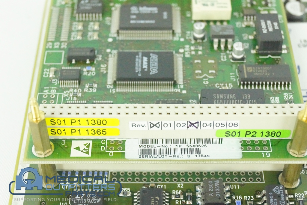 Siemens CT K1513 Board, include board, 5648626, PN 3811499