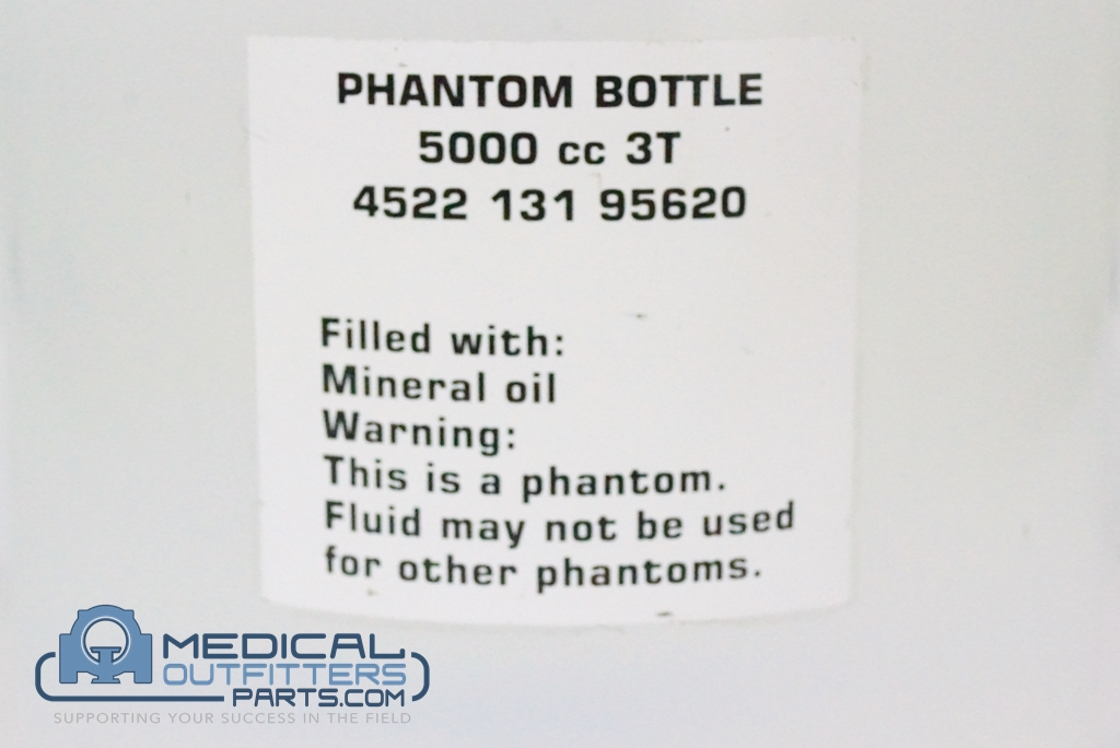 Philips MRI Phantom Bottle 5000 cc, PN 452213195620