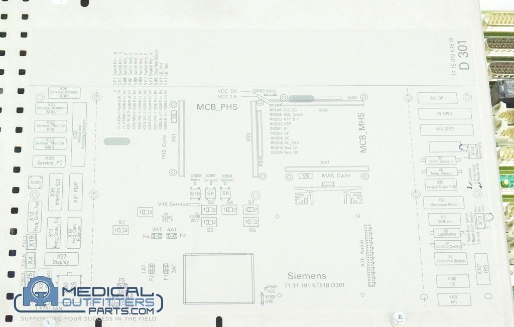 Siemens CT MAS Component, PN 3816480