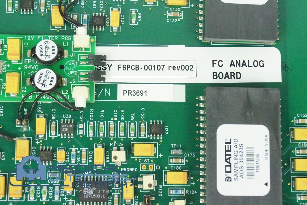 Hologic Selenia Digital Mammo FC Analog Board, Rev 002, PN 00107