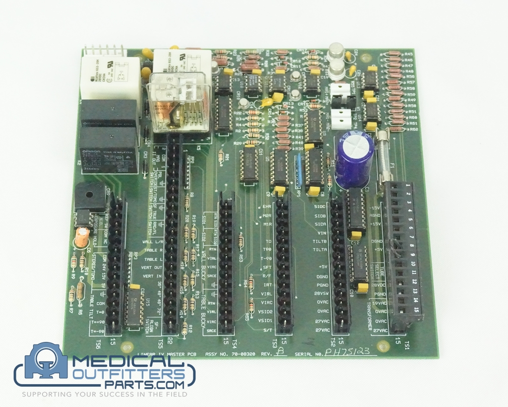 Hologic Rad Room Linear IV Master PCB, PN 70-08320