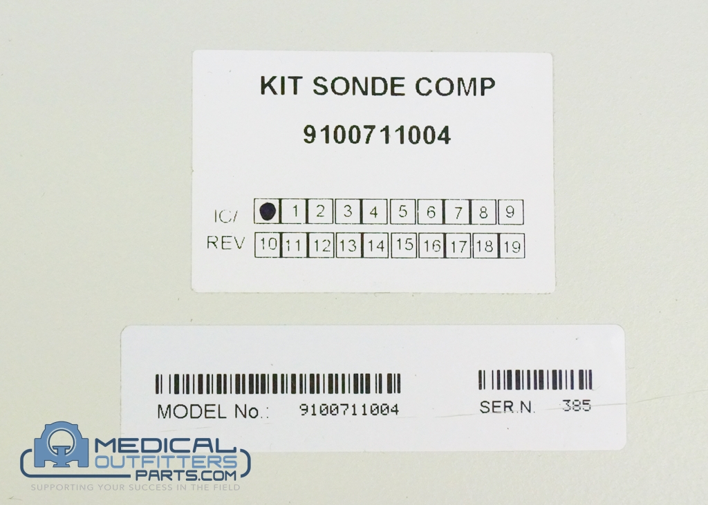 Esaote MRI E-Scan Kit Sonde Comp, PN 9100711004