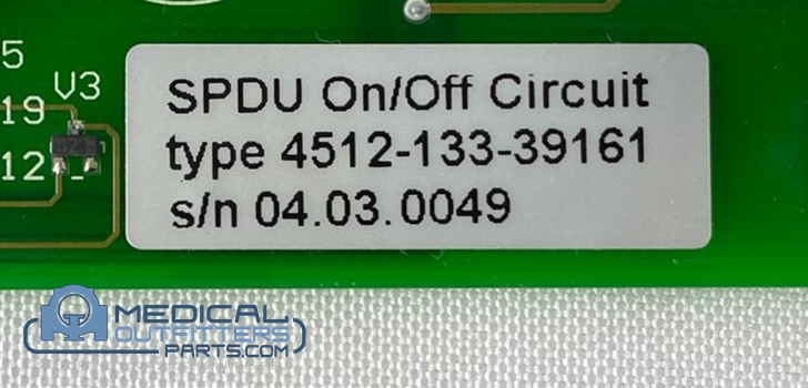 Philips Fluoro Diagnost SPDU On/Off Circuit PCB, PN 451213339161