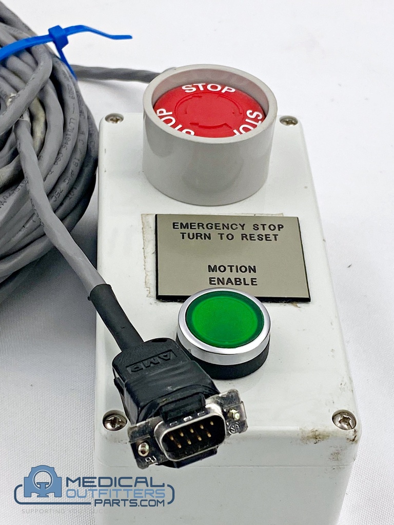 ADAC UGM, Emergency Stop Button Turn to Reset, Motion Enable, PN 135081-2