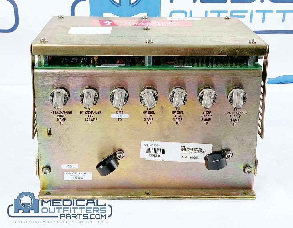 Philips PET/CT Gemini TF Big Bore Fuse and Relay Control, FRC Assembly, PN 453567057163