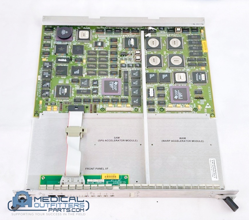 GE MRI Signa 1.5T Integrated Pulse Generation Version II Sun Style Front Panel, PN 2160818-7