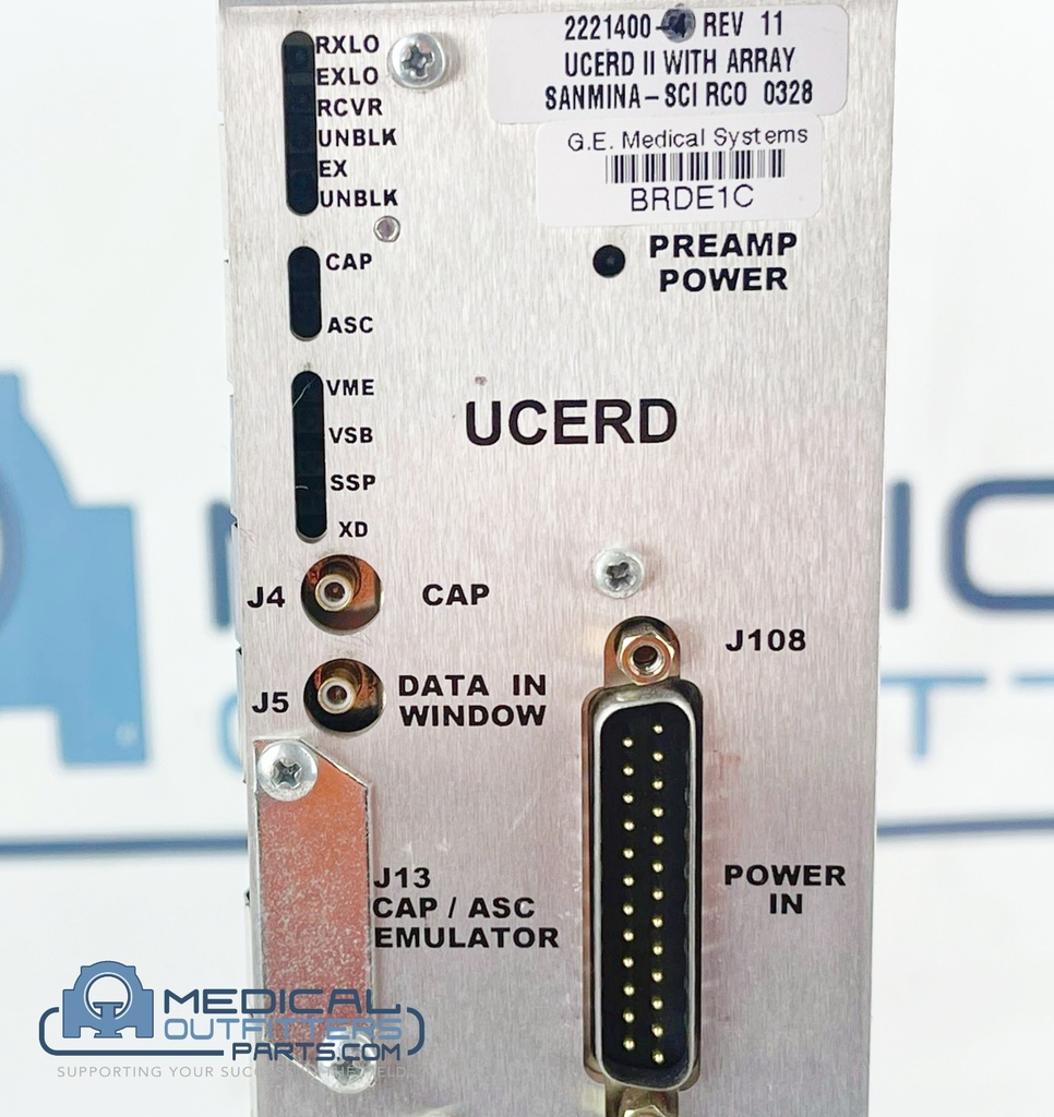 GE MRI 1.5T UCERD Board, PN 2221400