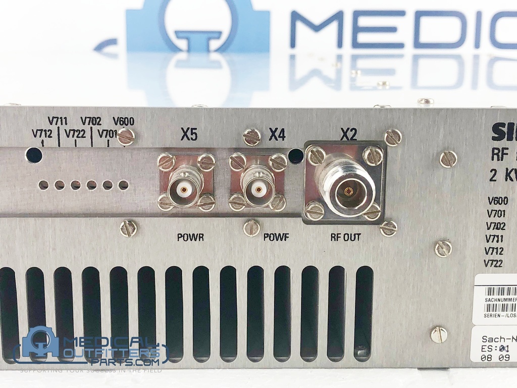 Siemens MRI Open Viva RF Power Amplifier E6-2, PN 3105652