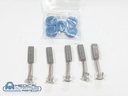 GE CT Power Brush Tip Kit HELWIG, PN 5271812, 5271812-2