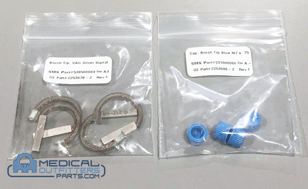 GE CT Small Signal Type 1 Brush Tip Kit, HELWIG, PN 5350798, 5350798-2