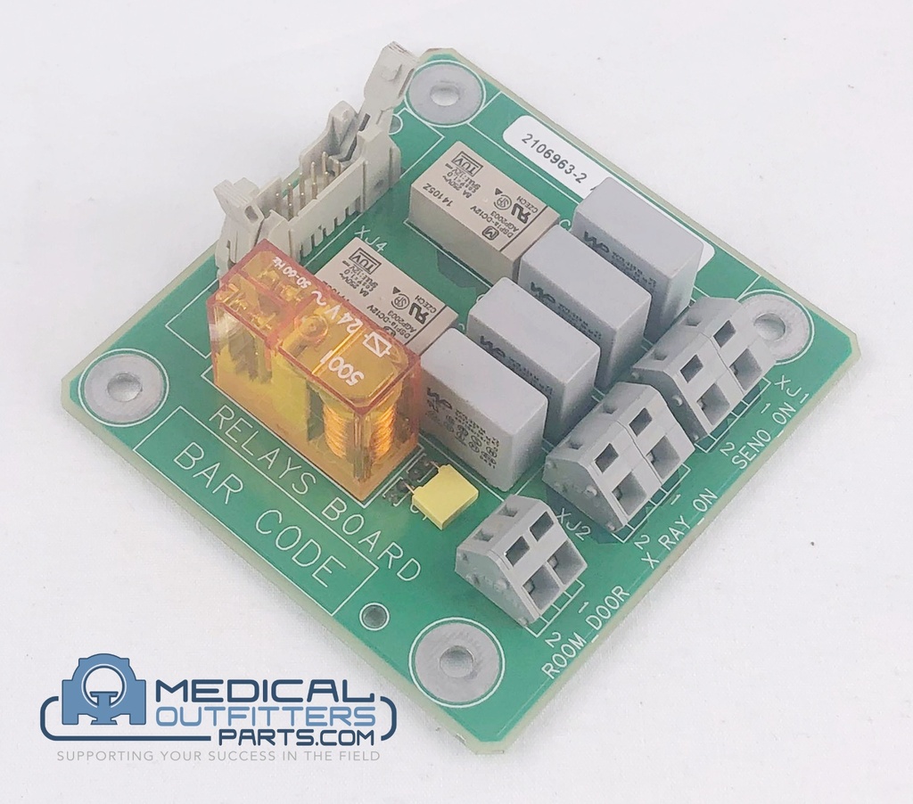 GE Mammo Relays Board, PN 2106963-2