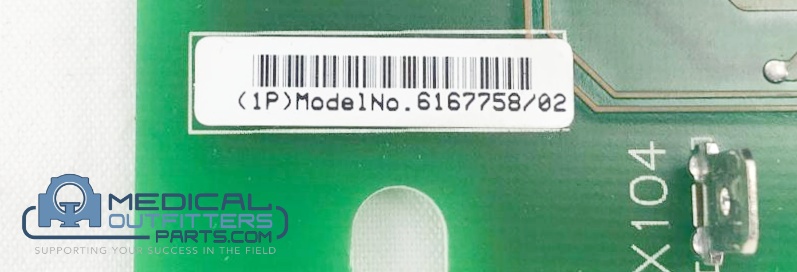 Siemens Mammomat 3000 D700 Backplane Board, PN 6167758