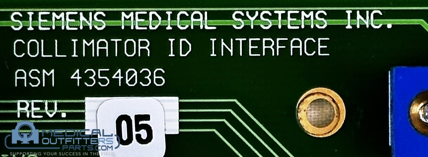 Siemens E-Cam CIDI Coll Interface Asm, PN 4354036