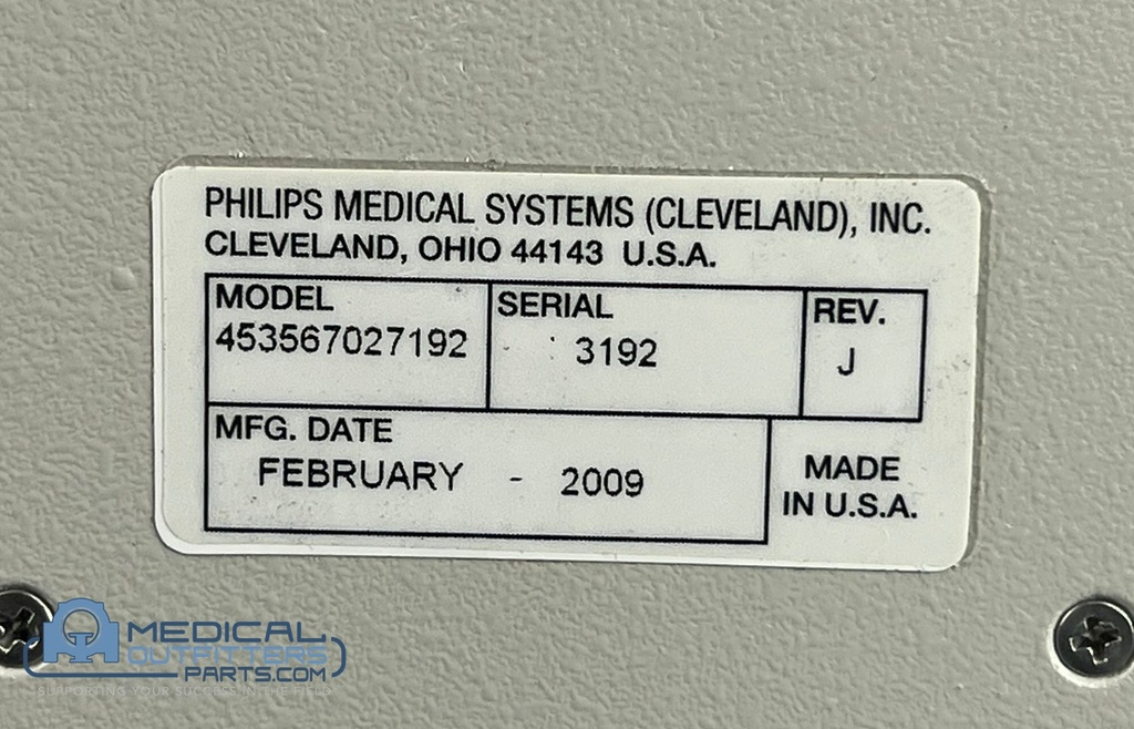 Philips CT Brilliance Display Box Scanner, PN 453567027192