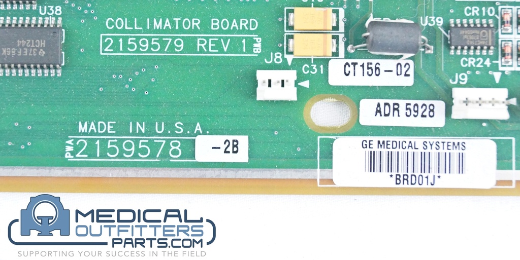 GE LightSpeed H3 Collimator CCB PWA, PN 2159578-2B