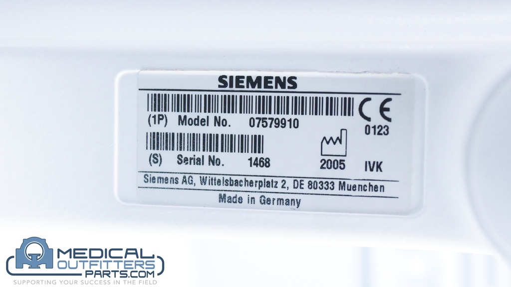 Siemens Magnetom Pa Matrix MR Coil, PN 07579910
