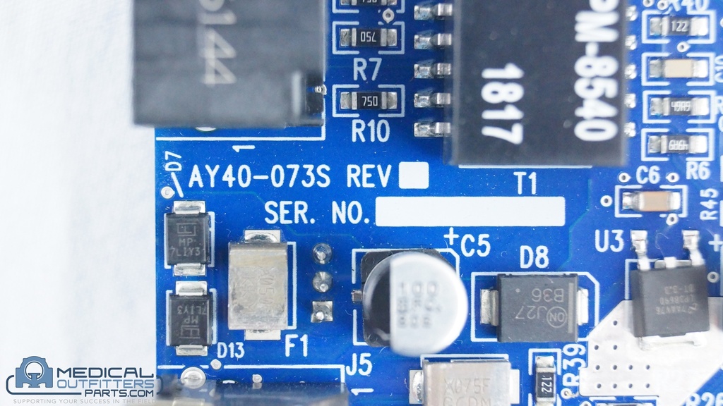 Quantum X -Ray OCP Interface Board A1A1, PN AY40-073S