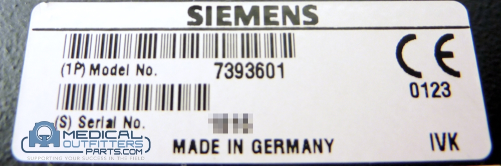 Siemens CT Sensation Tube Collimator P30, PN 7393601