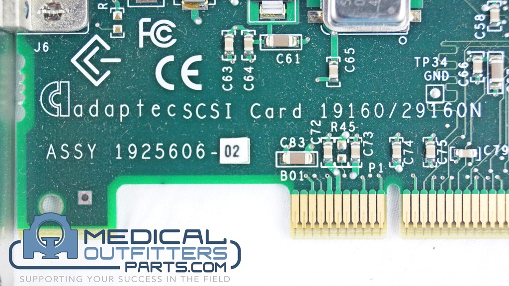 Philips CT SCSI Card Assy U160 32 BTI PCI, PN 453566494901, 19160/29160N, 1925606