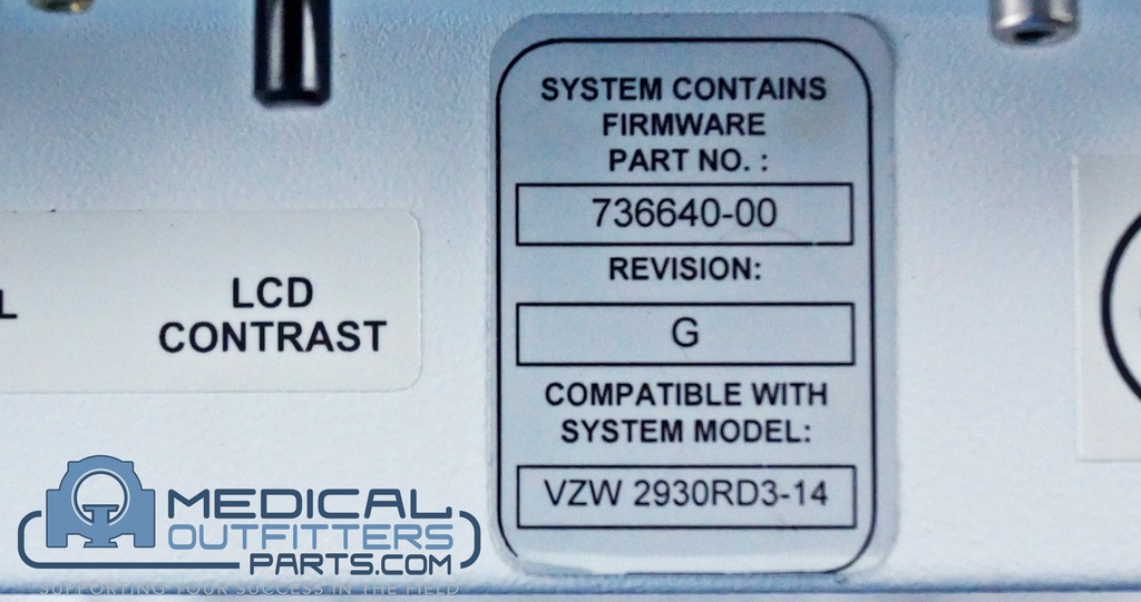 Quantum X-Ray Generator, PN VZW2930RD3-14