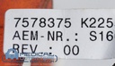 Siemens MRI Magnetom Socket Group 1.5T-4B, PN 7581965 / 7578375