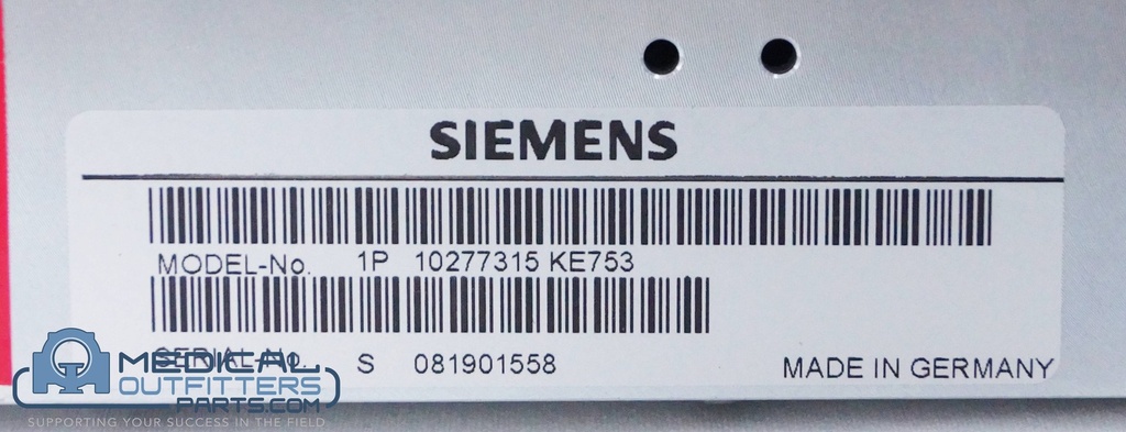 Siemens MRI Magnetom Table Horizontal Drive A4330, PN 10277315