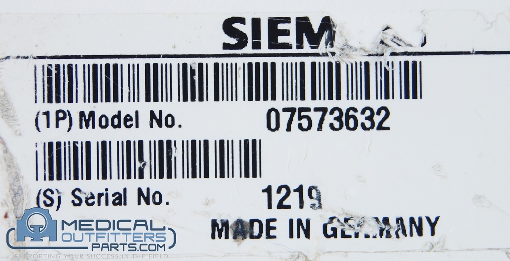 Siemens MRI Symphony 6 Channel Coil Anterior, PN 7573632