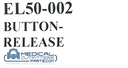 Carestream Button-Release, PN EL50-002