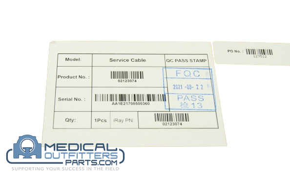 Fuji FRD SE LITE Service USB Cable. PN 800050990