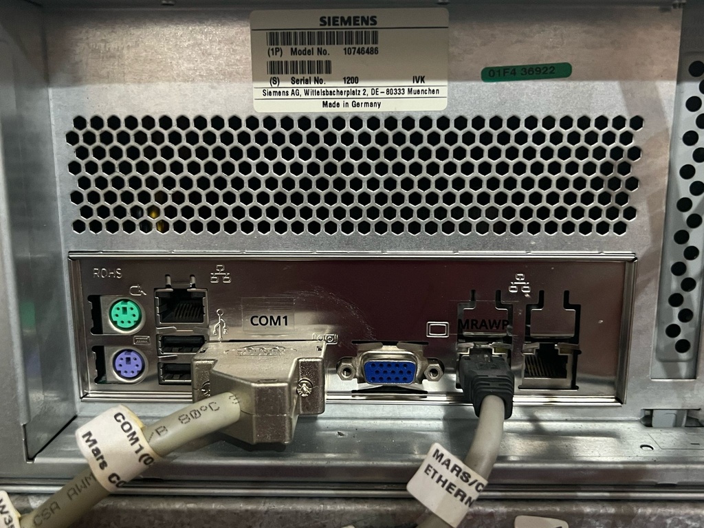 Siemens MRI Essenza Computer MR-VD MaRS1S.5 16RX, PN 10746486