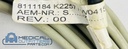 Siemens MRI Espree Cable W0415, PN 8111184
