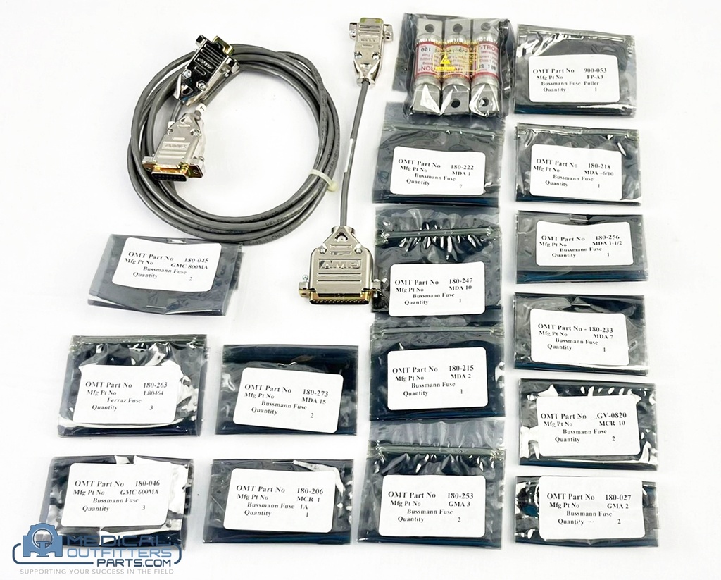 Siemens MRI Installation Spares Kit, PN 612682
