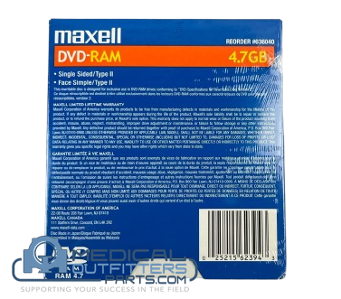 Maxell DVD-RAM 4.7Gb 