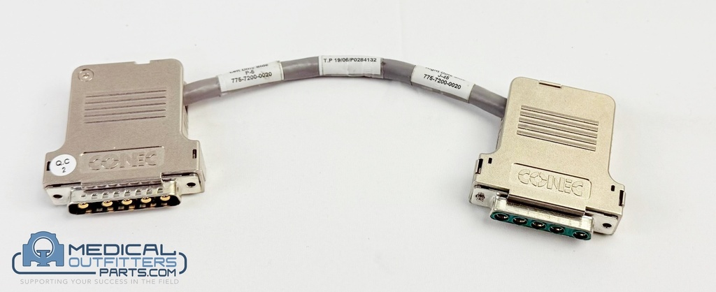 Philips PET/CT Left DMS Side P-5 to Right DMS Side J-45 Cable, PN 775-7200-0020